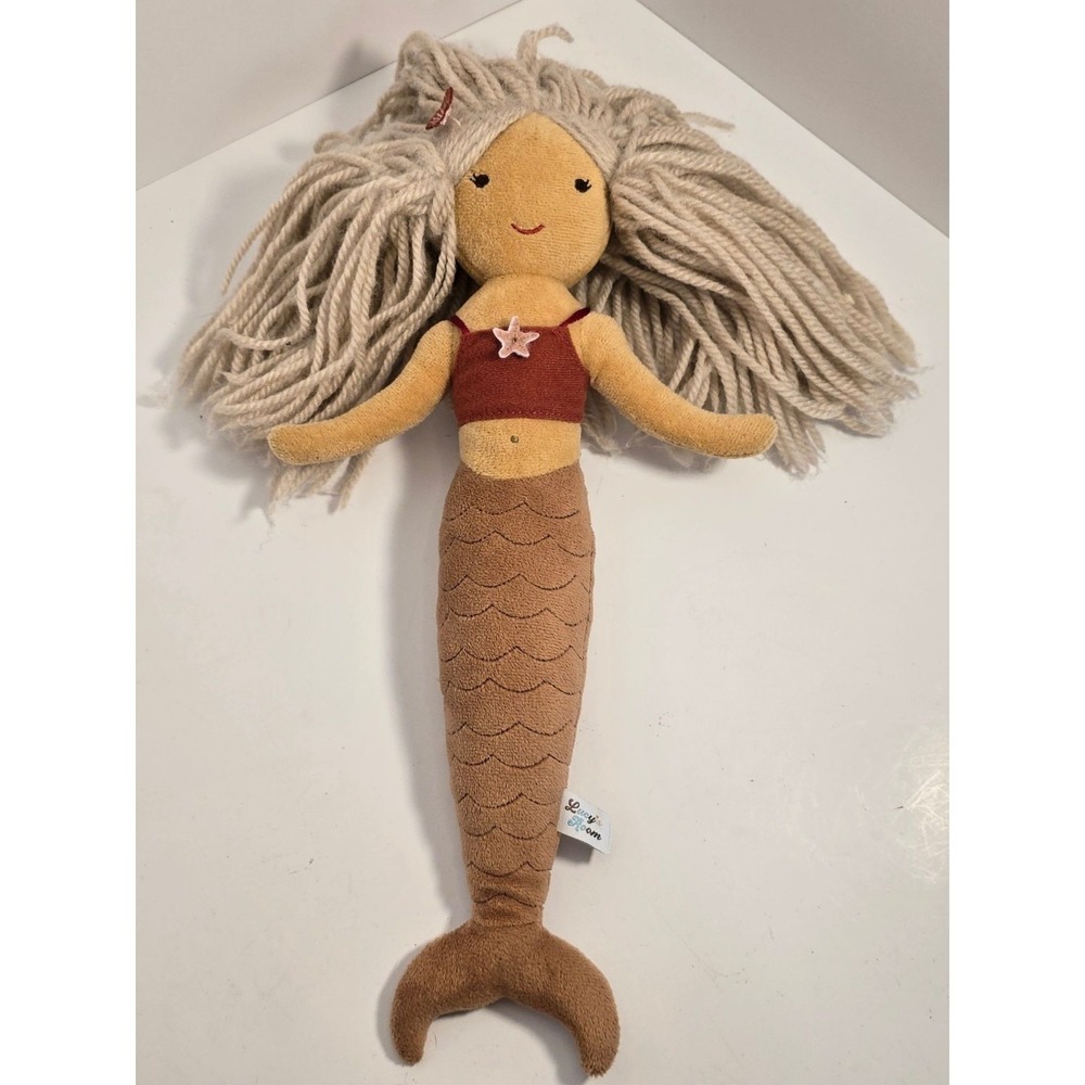 Emerson and Friends Mermaids Room Blond Mermaid Plush Doll 14 Inch Rare NEW